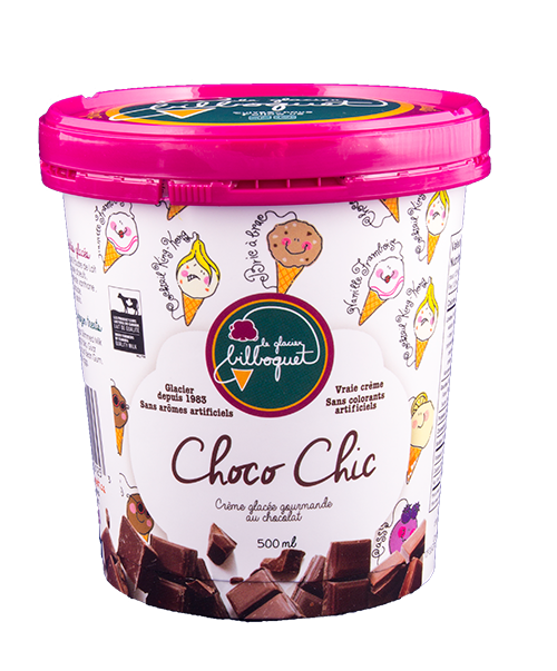 Crème Glacée Choco Chic - Meilleures crèmes glacées et sorbets, crémerie artisanale, écologique, de luxe