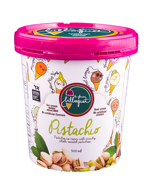 Pistachio Ice Cream - Finest ice cream, real fruit, nuts and dairy products, artisanal ice cream