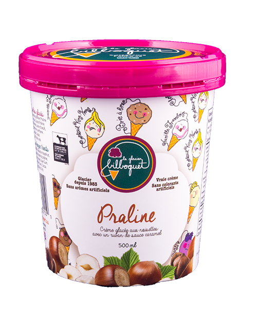 Crème Glacée Pralinée - Fabricants de desserts laitiers artisanals, produits canadiens et québécois